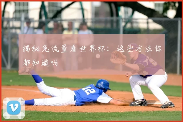 揭秘免流量看世界杯：这些方法你都知道吗