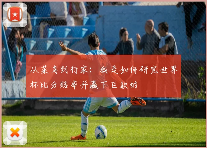 从菜鸟到行家:我是如何研究世界杯比分赔率并赢下巨款的